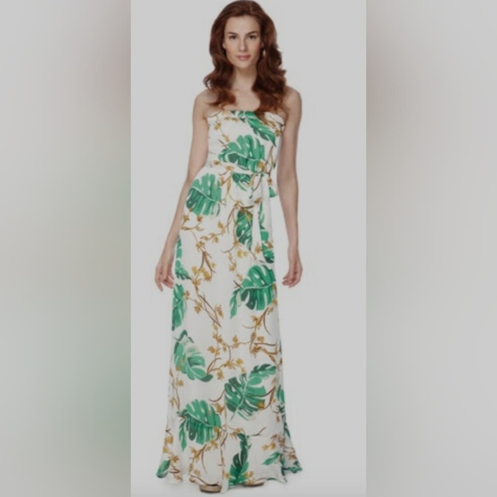 The Webster at Target tropical maxi dress M